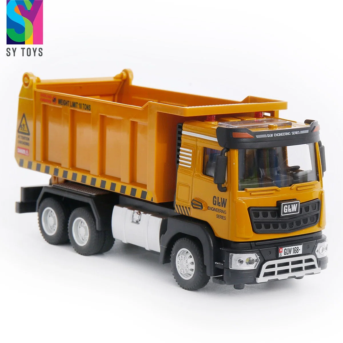 SY Toys Hot Sell 1: 40 Моделирование Truck Toys Engineering Vehicle Music and Light Kid Car Toys