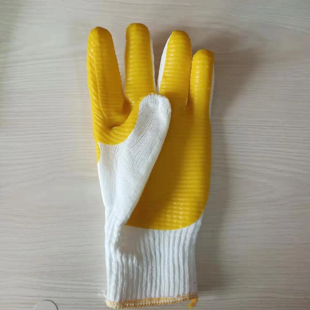 Parche de seguridad laboral Anti-Resistant goma guantes de protección laboral