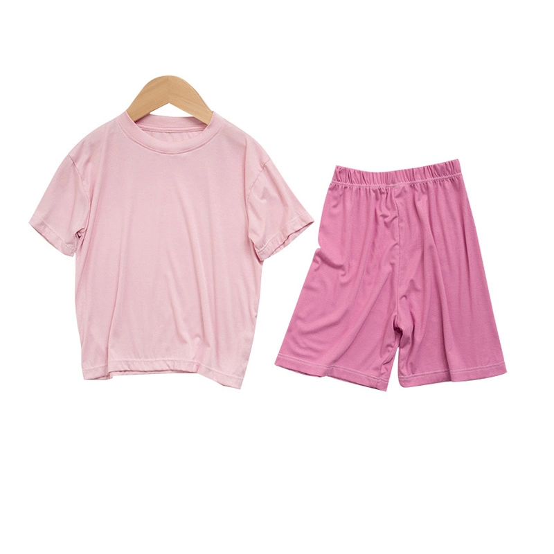 Pyjama à manches courtes style été pour garçon et fille pour enfant Définir