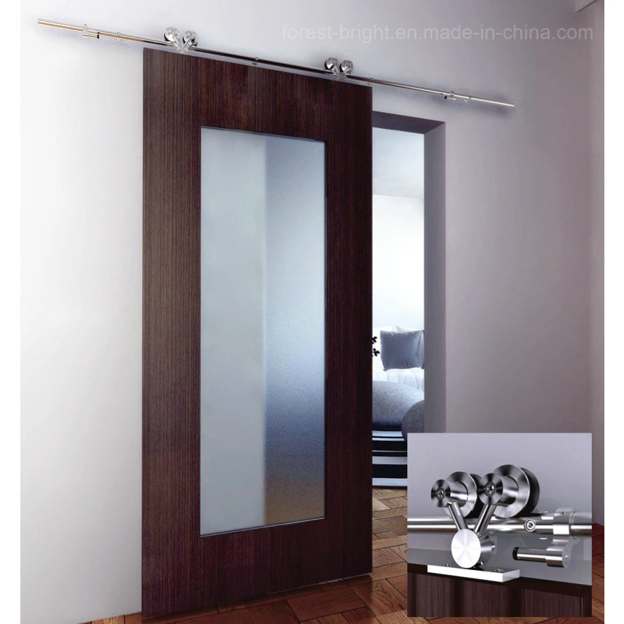 Sliding Glass Wood Door (S5-1011)