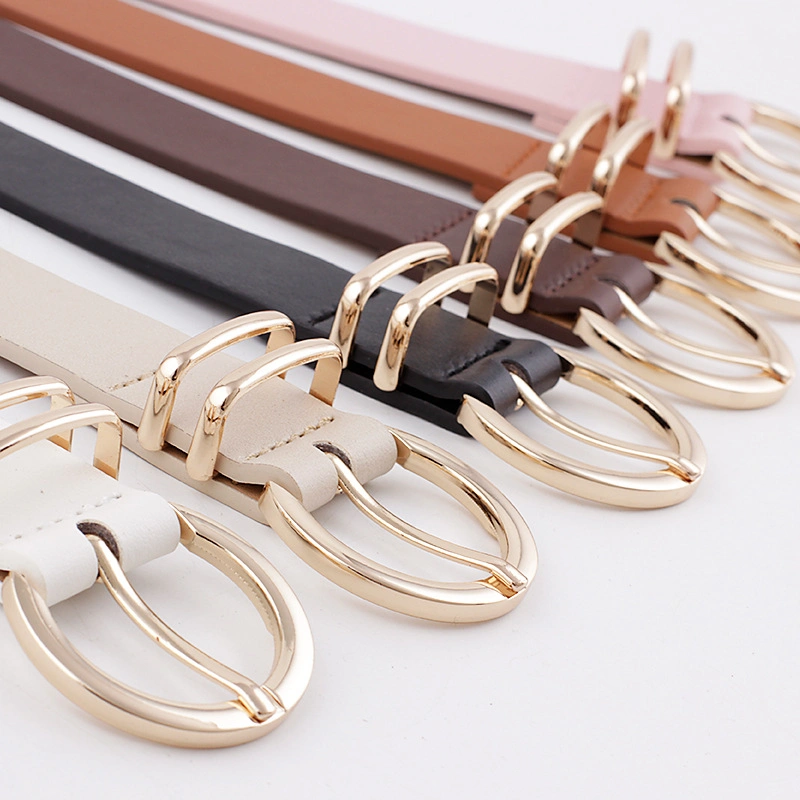 Wholesale/Supplier New Style Customizable Fashion Dress PU Belt for Women 28mm Adjustment Belt