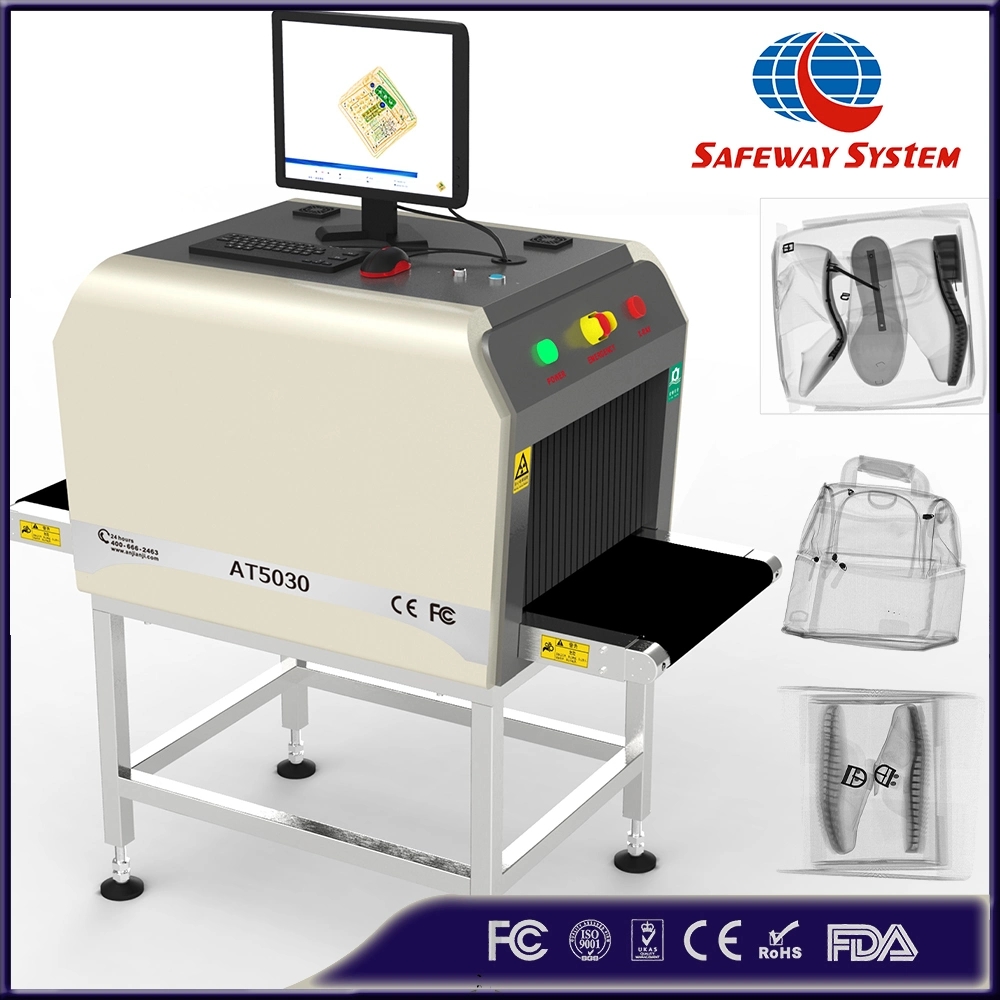 Imágenes de rayos X Máquina de Inspección Industrial y la ruptura de la aguja, el detector de metales para el calzado, prendas de vestir, textiles, juguetes, tela, bolsas, sombreros, maletas, fábrica de la industria