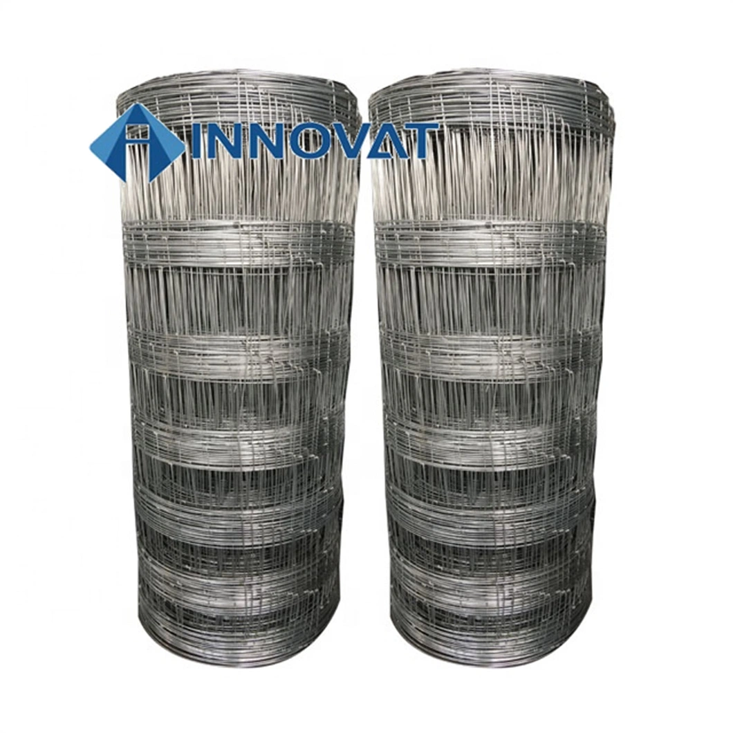 Wholesale Hot-DIP Galvanized Cattle Net Spot Farm Cattle and Sheep Isolation Wire Fence Rust Fence Orchard Enclosure Fence