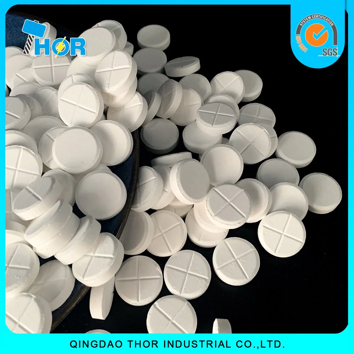 Nadcc Dihydrate 56% 60% Granules 0.5g Effervescent Tablet Sodium Dichloroisocyanurate SDIC