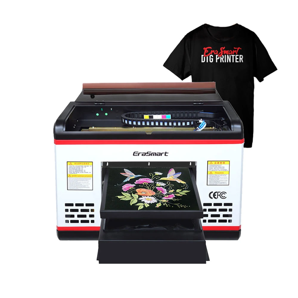 Erasmart Inkjet Procolored T Shirt Printing Machine A3 DTG Printer for Clothes