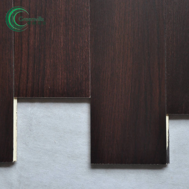 Rendimiento de alta calidad/alto costo Madera original Venta caliente Roble Engineered con contrachapado Suelo de madera de color wenge