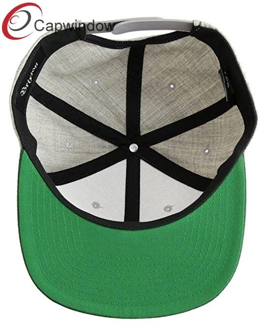 Promotion 100% Acrylic Snap Back Cap with Flat Embroidered