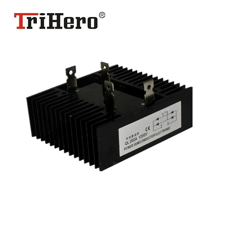 Ql40A 60A 200A Trihero piezas generador Módulo Puente rectificador monofásico