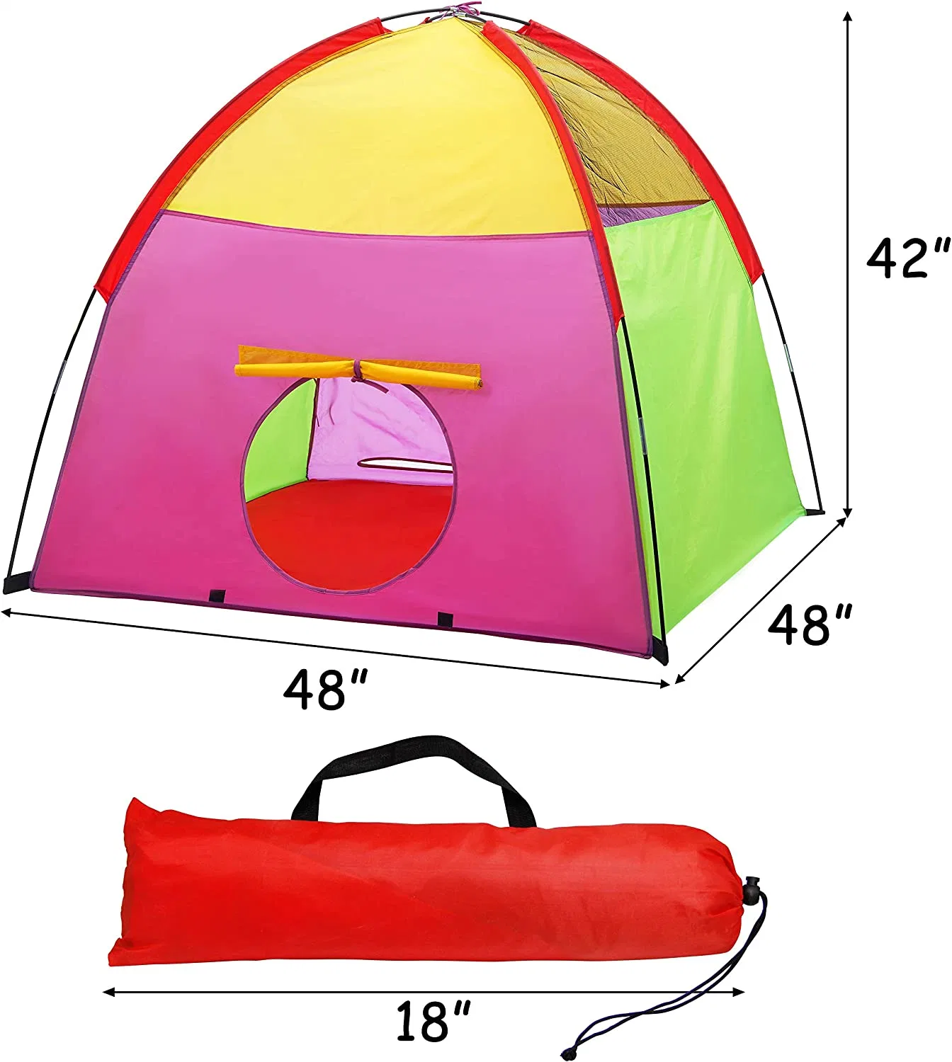 Los niños juegan a la carpa, los niños pop up Tent