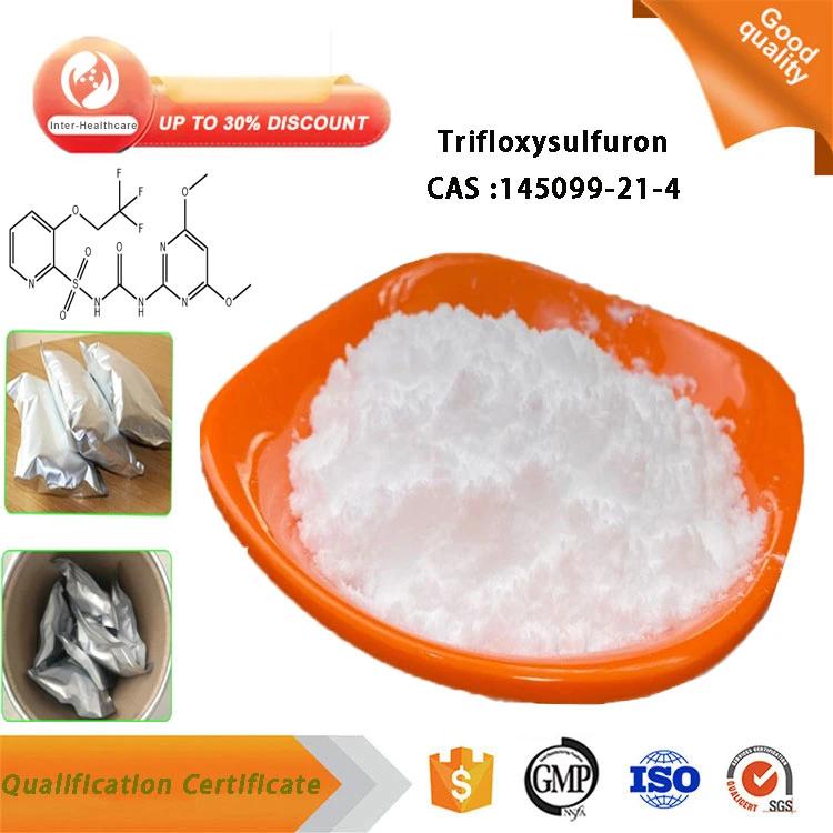 Alimentação de fábrica 75%Wdg herbicida trifloxysulfuron em pó CAS 145099-21-4 de trifloxysulfuron