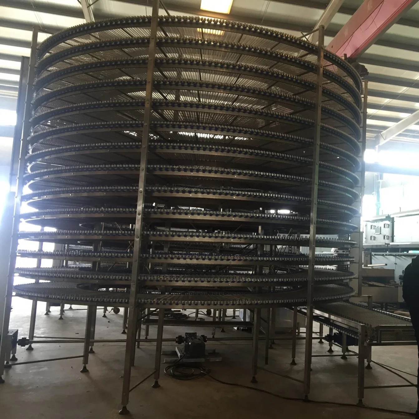 Bread Hamburger Toast Bun Cake Spiral Cooling Tower Manufacturer