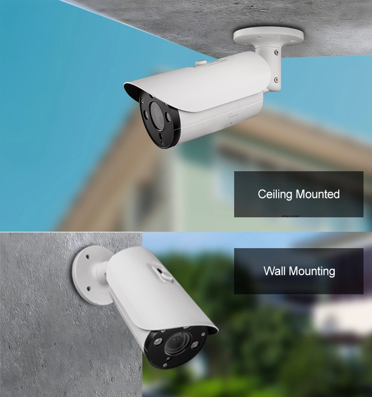 Fsan 2MP IR Infrared Ai Segurança inteligente CCTV Bullet IP Câmara