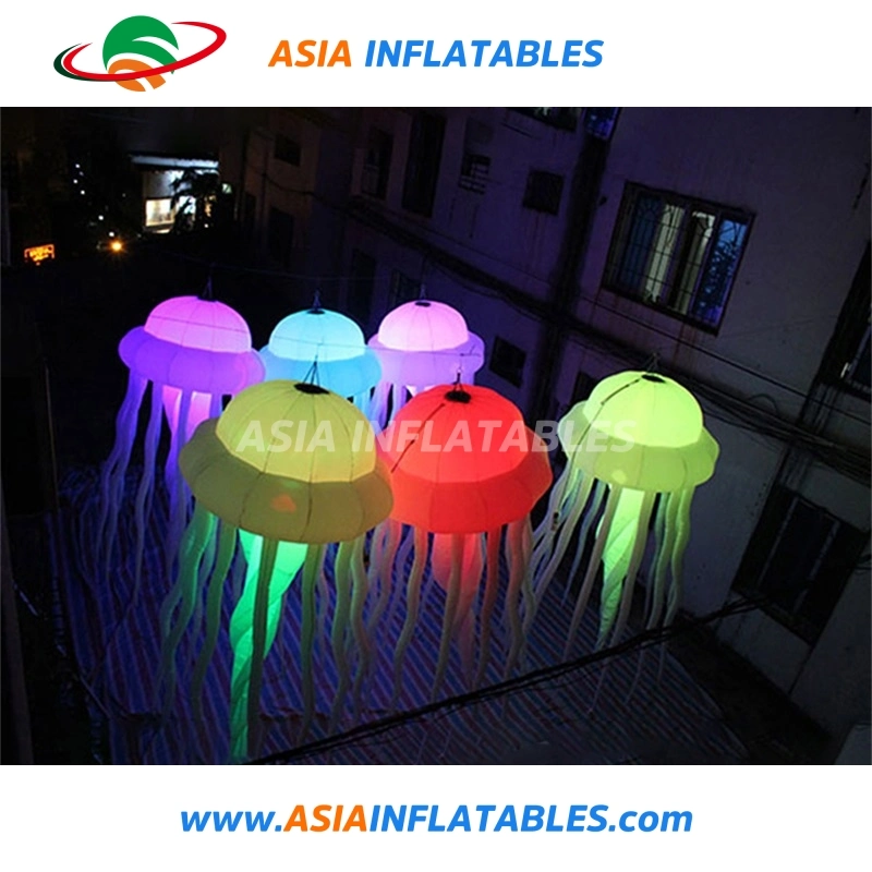 New Event Stage Inflatable Jellyfish with LED Light