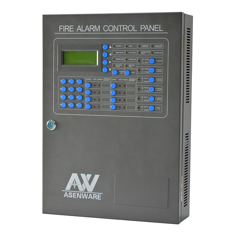 Panel de Control de Alarma de Incendio direccionable con módulo GSM