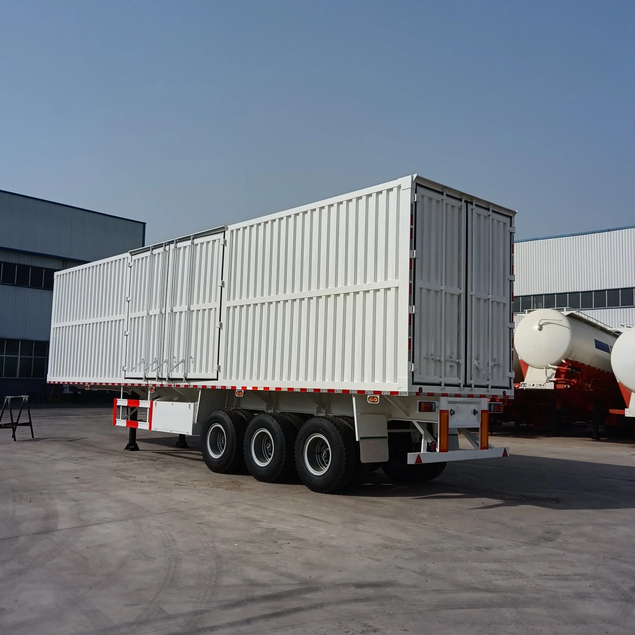 Mechanical/Air Suspension Home Appliances Transport Cargo Semi Box Van Trailer