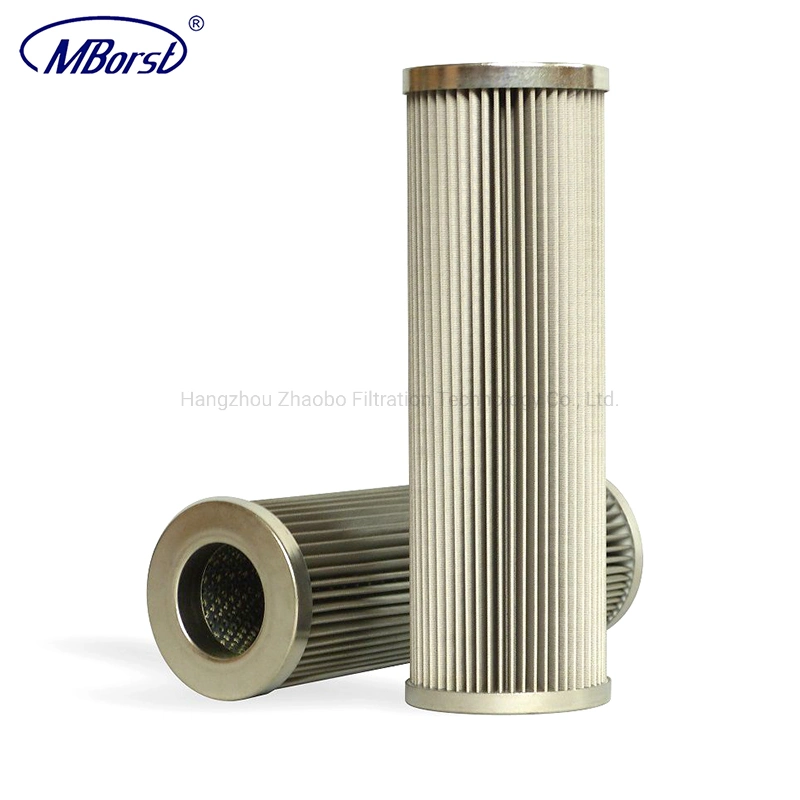 High Quanlity Wholesale Filter Cartridge Glass Fiber Pleated Filter Element for Compressed Air Filtration