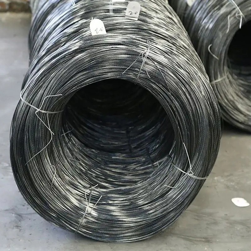 SAE 1045 2.2*2.7mm 2.4*3.0mm Hot DIP Galvanized Oval Shaped Steel Wire