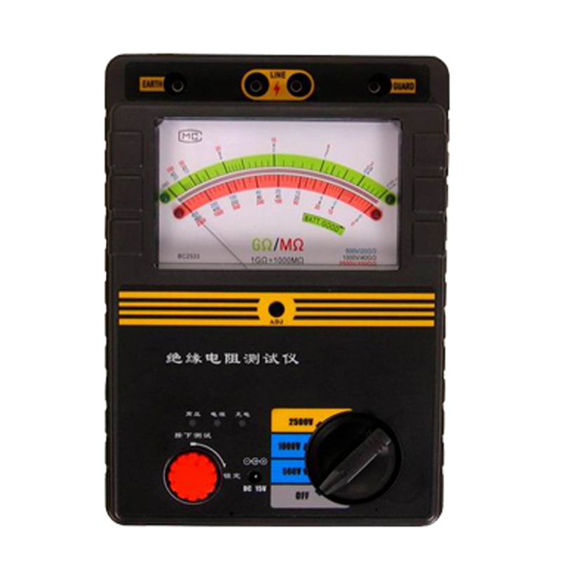 Kg3121 Digital Megohmmeter Measuring Instrument Megohm Meter Electric High Resistance Tester