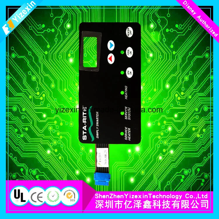 Various Types Membrane Switch Made by Different Imported Material