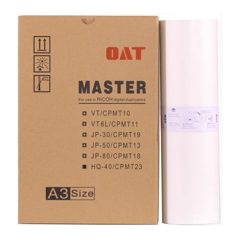 Compatible Hq40 A3 Master for Ricoh / Gestetner Duplicator