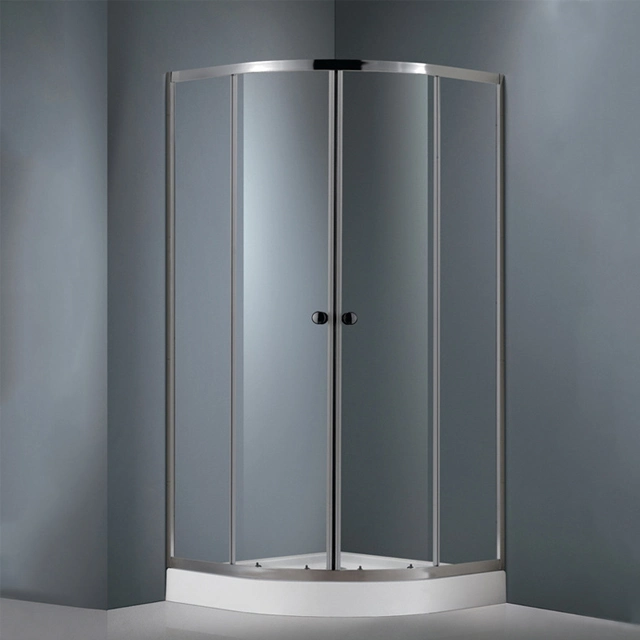 Dans la douche porte de douche de boîtier profil en aluminium