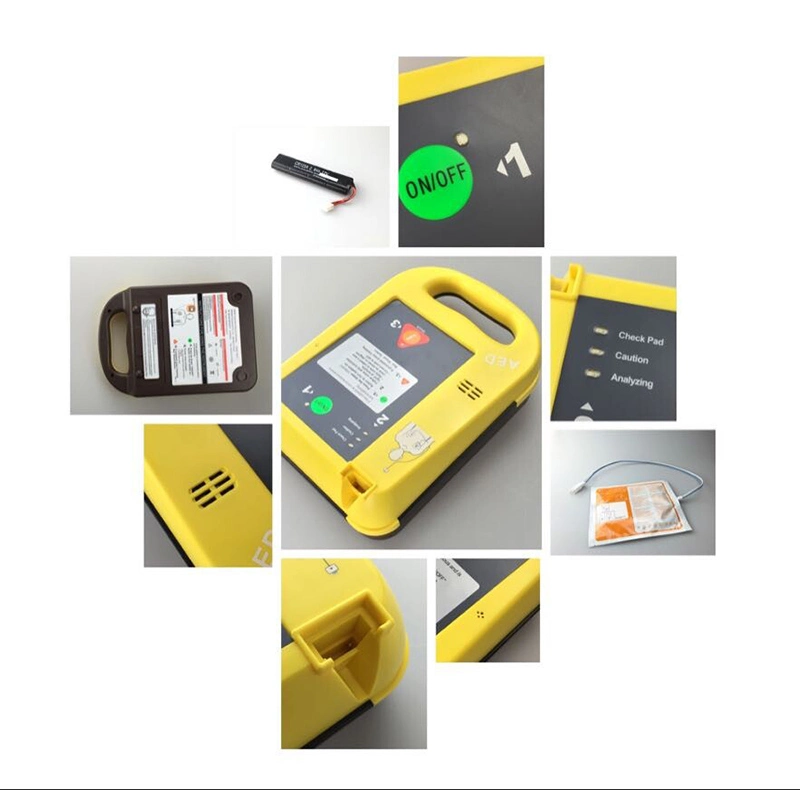 Medical Instrument Aed Defibrillator Portable Automated External Defibrillator Factory Defibrillator Price