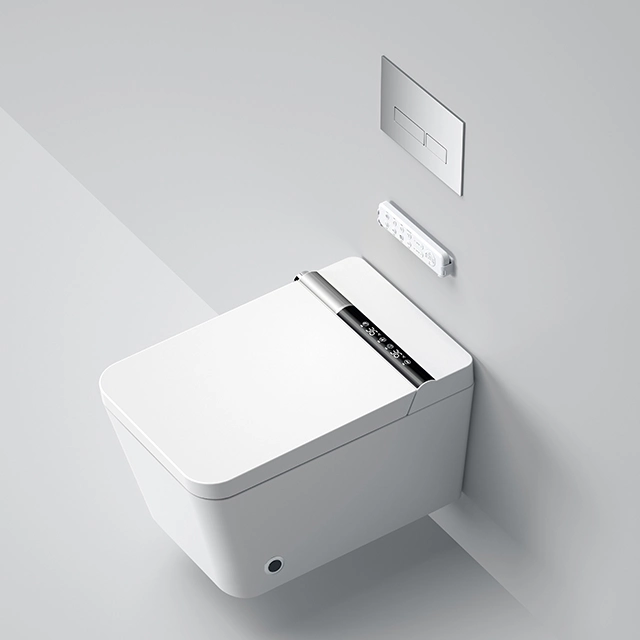 Beautiful Chaozhou Toilet Wc Ceramic Smart Intelligent Wall Hung Toilet