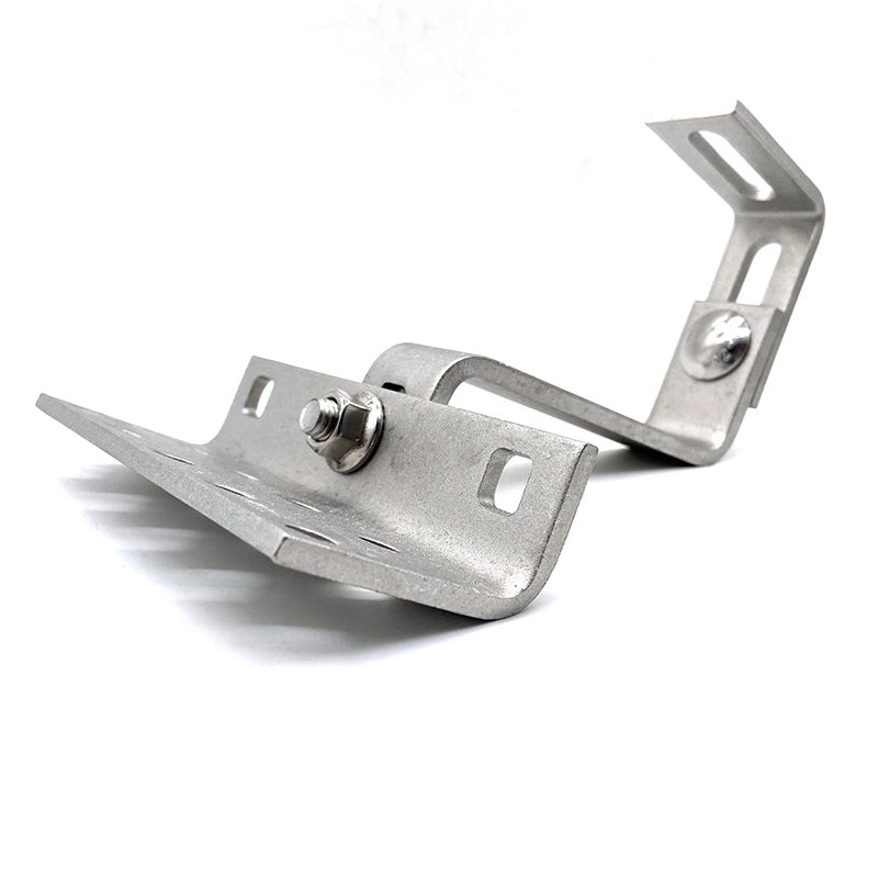 SS304 Ss430 Stainless Steel Solar Mounting System Brackets Roof Hook