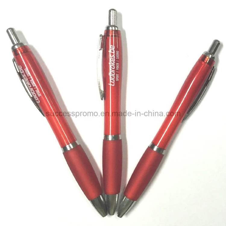 Custom Plastic Ball Point Pen with Full Color Design Printing All Over