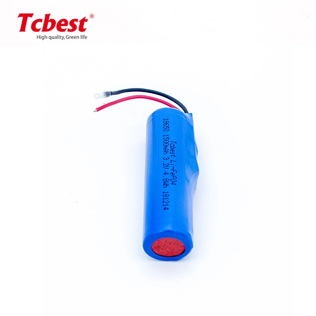 Factory Direct 3.2V 3.7V 1500mAh 2200mAh 3000mAh Lithium Li-ion Li Ion LiFePO4 Rechargeable Ifr Icr 18650 Battery Cell with CE/MSDS/RoHS for Flash Light