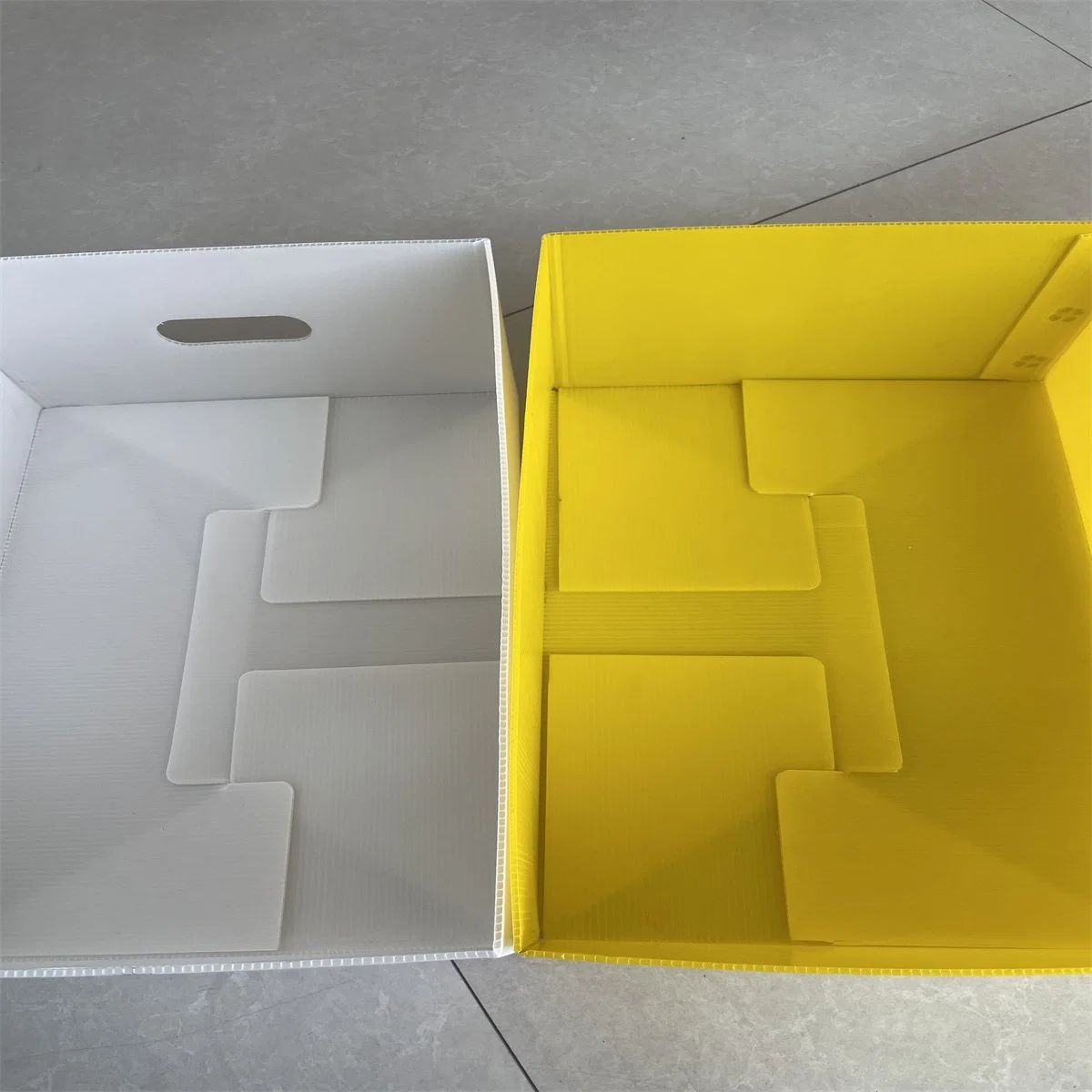 Durable Collapsible Polypropylene Corrugated Plastic Box with Reusability & Recyclability