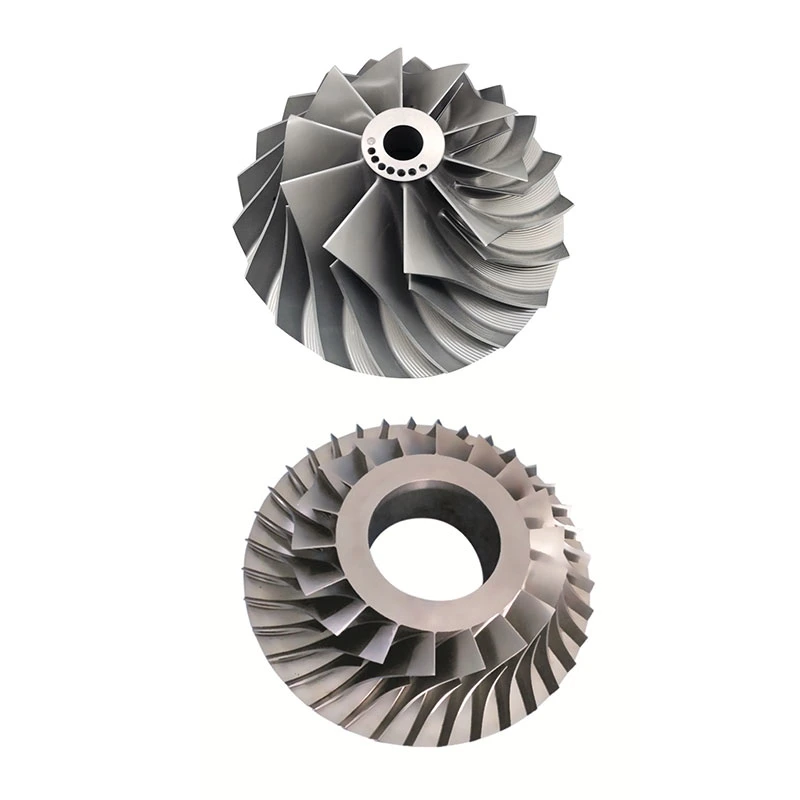 Inconel 625 Gh3625 3D Printing Premium Titanium Alloy turbine Billet Pièces de roue de turbine du compresseur du turbocompresseur