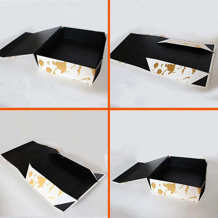 Christmas Eve Packaging Gift Box Decoration Birthday Gift Paper Box with Ribbon