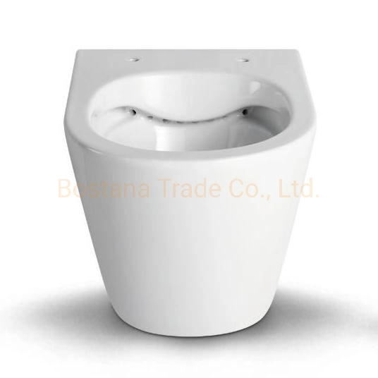 La doble enjuague CE Sanitarios baño cerámica colgado en la pared Wc wc