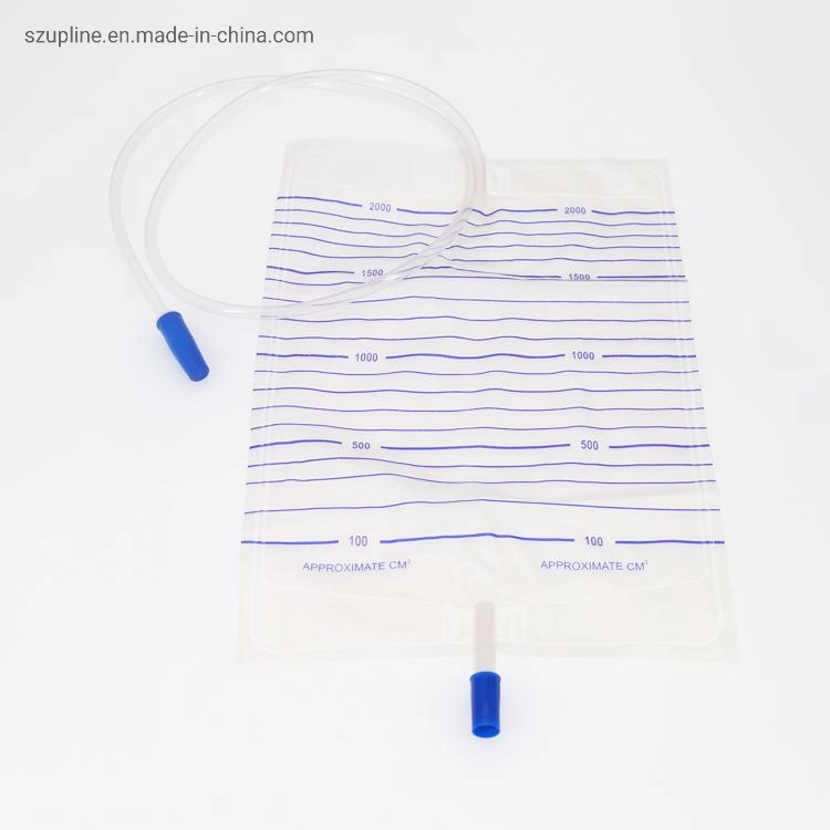 Factory Manufacturing Drainage Urine Bag in 2000ml