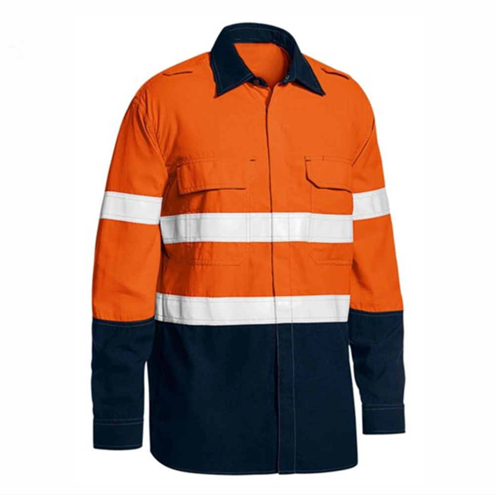 Women High quality/High cost performance  Hi Vis Reflective Safety Cotton Workwear