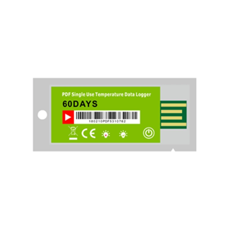 Disposable Pdf Temperature Data Logger Tracker for Cold Chain Logistic