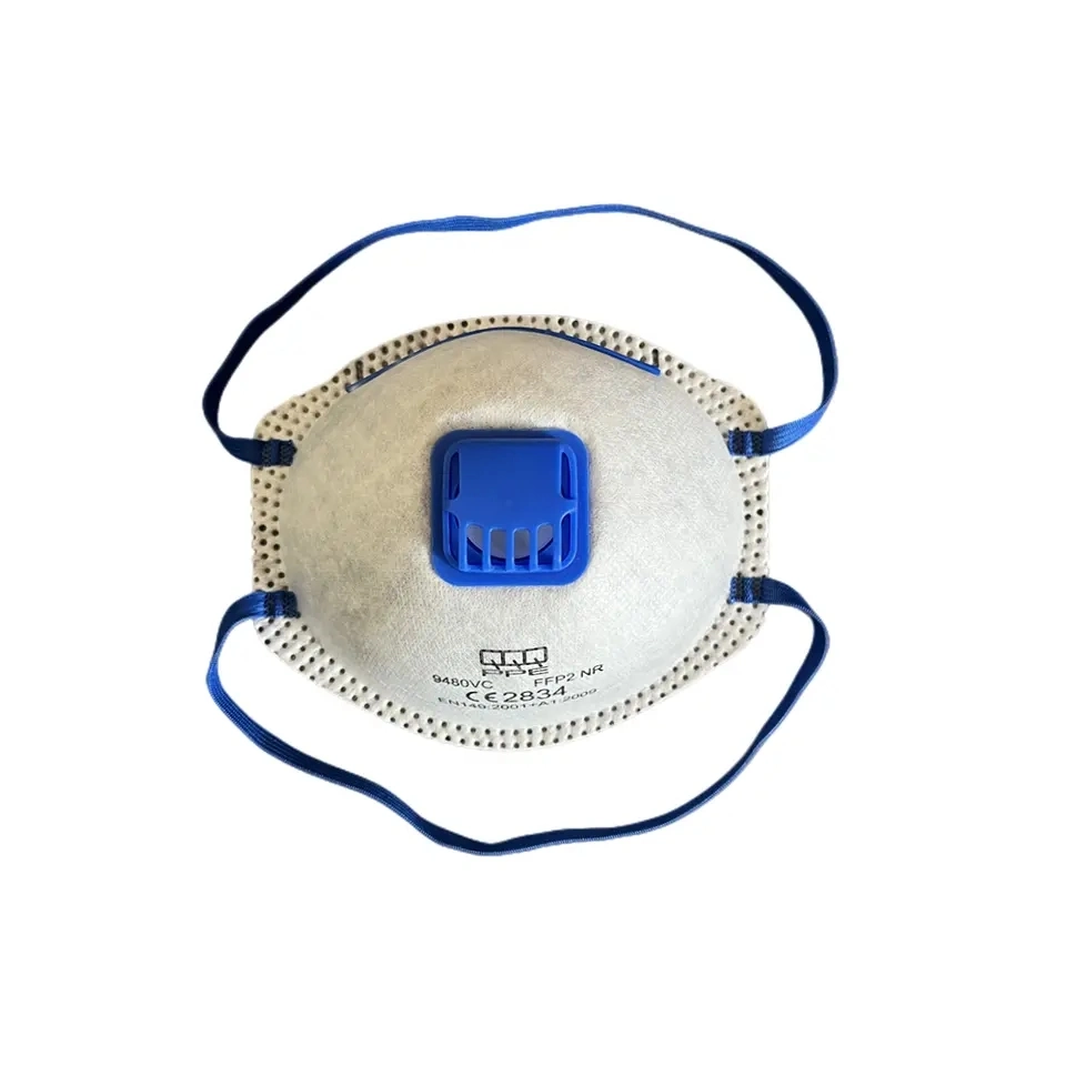 CE2834 Approved Tsi Tested Active Carbon FFP3 Masks En 149 CE FFP2 Filter Mask N95 Face Mask with Valve