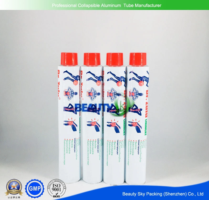 100g Liniment Pharmaceutical Cream Aluminum Tubes Packaging