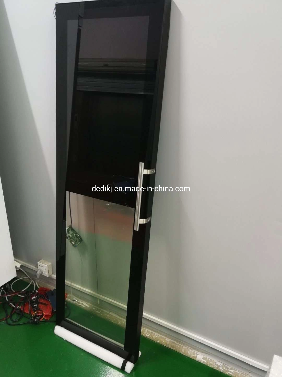 Dedi High quality/High cost performance  Commercial Transparent LCD Door Fridge with 5 Layers