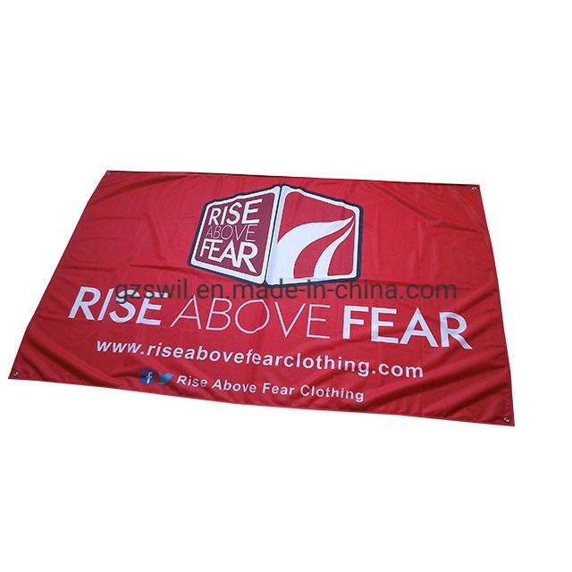 Outdoor Custom Color UV Printing Polyester Flag