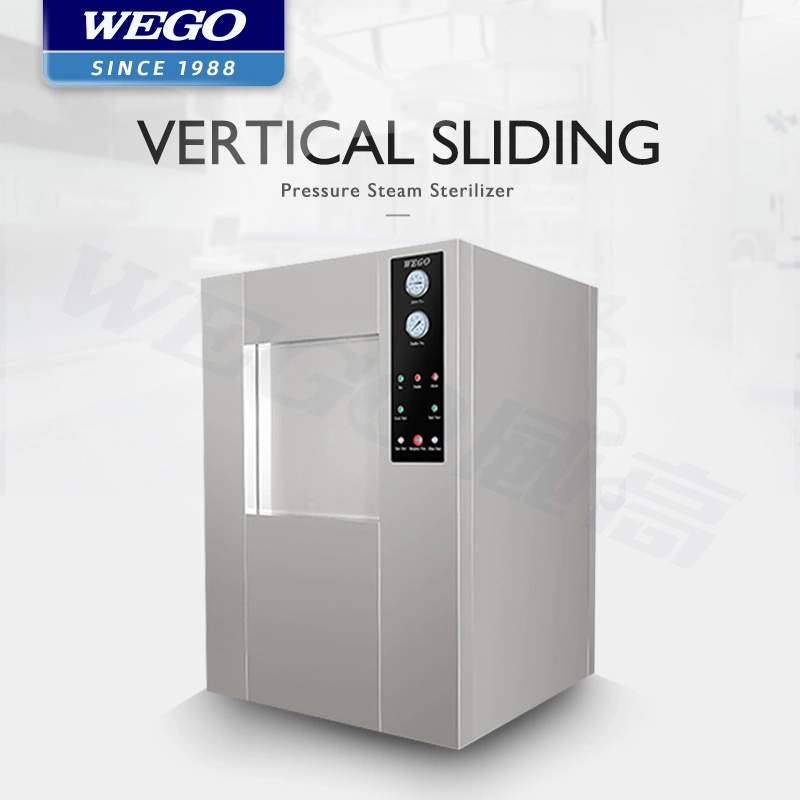 Wego Competitive Price High Pressure Steam Autoclave Vertical Sliding Sterilizer Prices