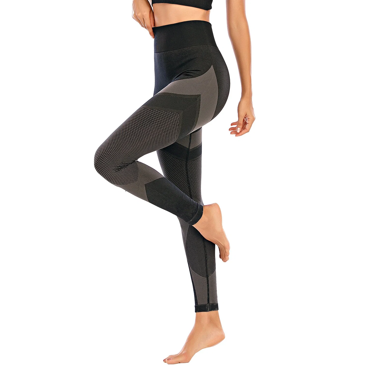 Les femmes haut Waisted Seamless Booty Pantalon de Yoga d'entraînement