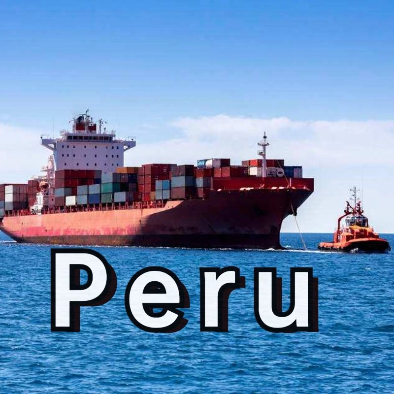 China al Perú el transporte de contenedores a granel DDP logística de transporte.