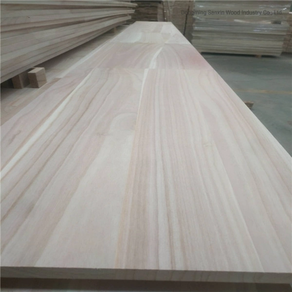 Supply Paulownia Edge Glued Furniture Wood Board