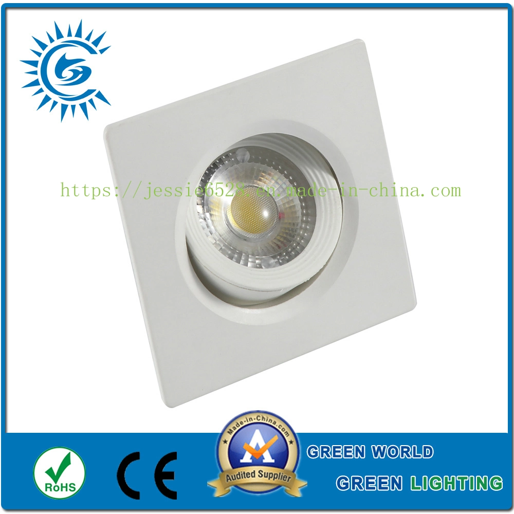 Adjustable 7wdimmable Recessed COB LED Ceiling Down Bulb