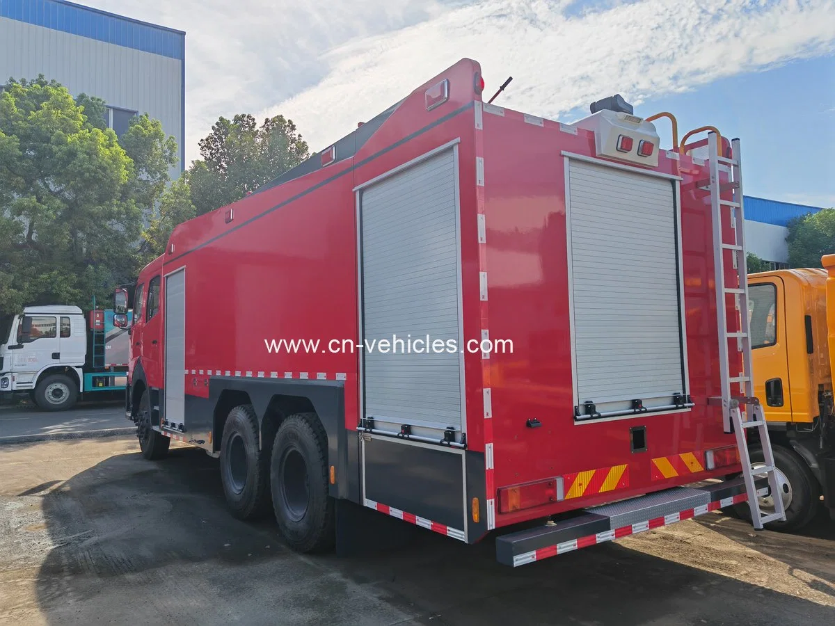 Dongfeng Kinland 12cbm 6X4 Water Fire Foam Fighting Tank Engine Truck Firetruck