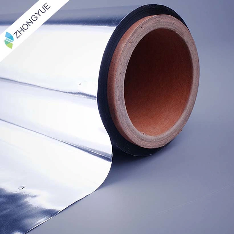 Laminated Material Pet/VMPET Packaging Plastic Roll Film with Custom Logo Design Printing