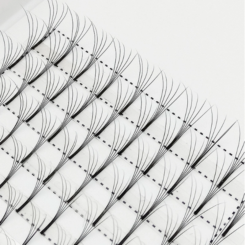 Riisca Silk/Mink Eyelash Extension Supplies Customized Wholesale/Supplier False Eyelash