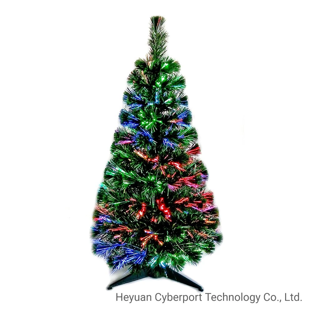 36'' Pre-Lit Fiber Optic Tree Christmas Decoration